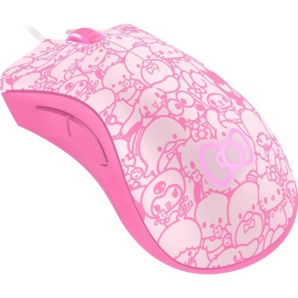 Razer Deathadder Essential Wired Mouse Hello Kitty Certified Refurbished