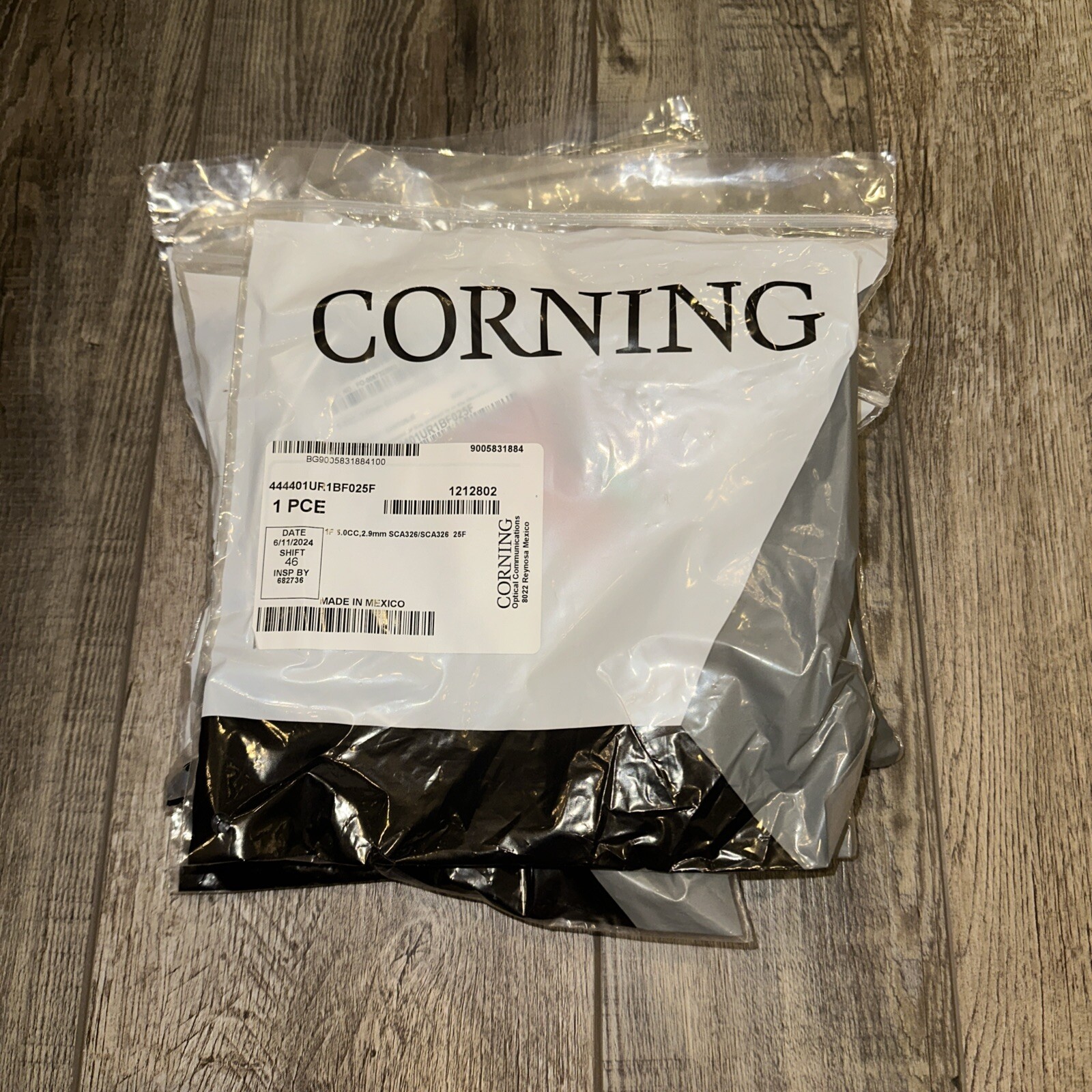 Corning 444401UR1BF025F Jumper 25ft (qty 5)