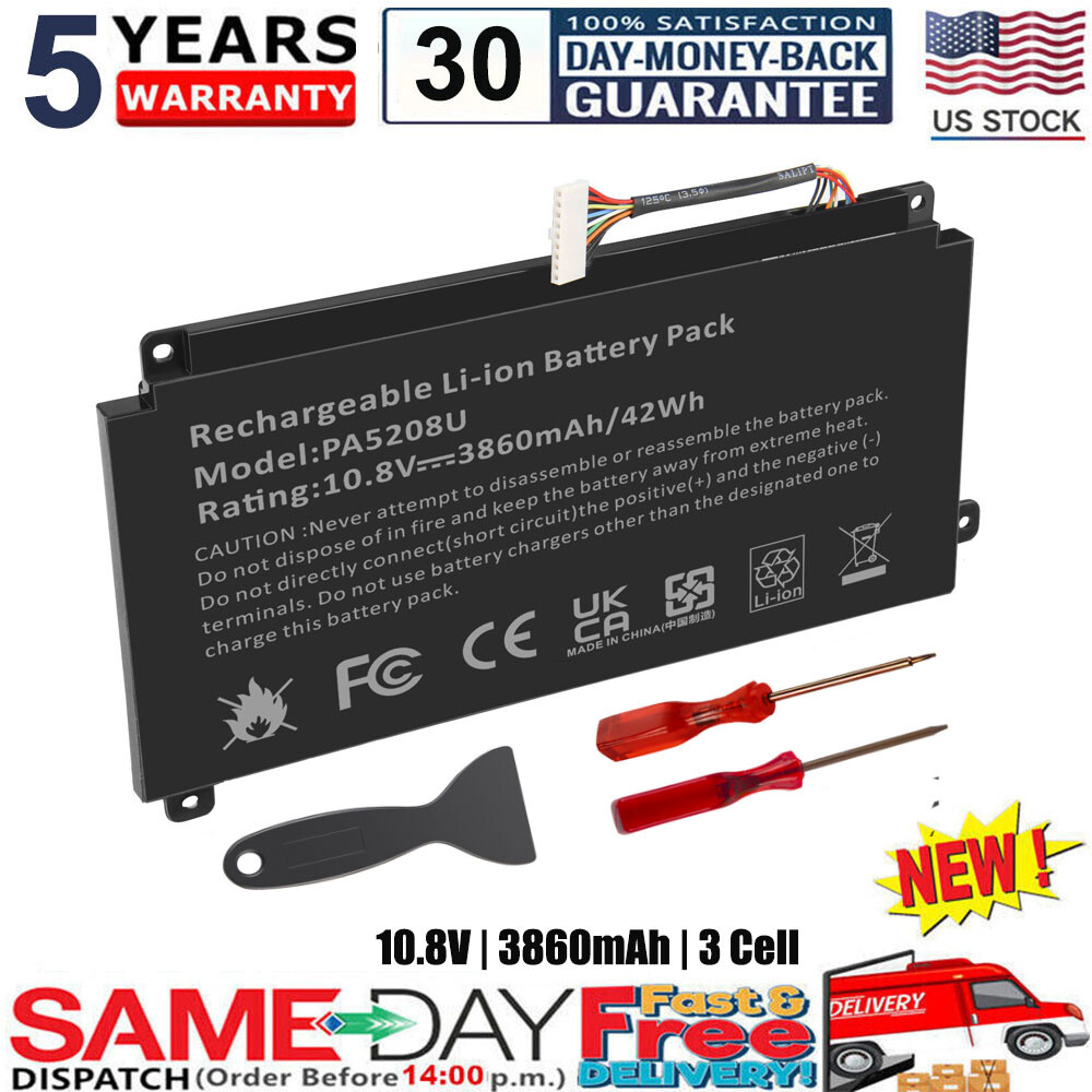 PA5208U-1BRS Battery for Toshiba Satellite E45w L55W P55w P50W P55W CB35-B
