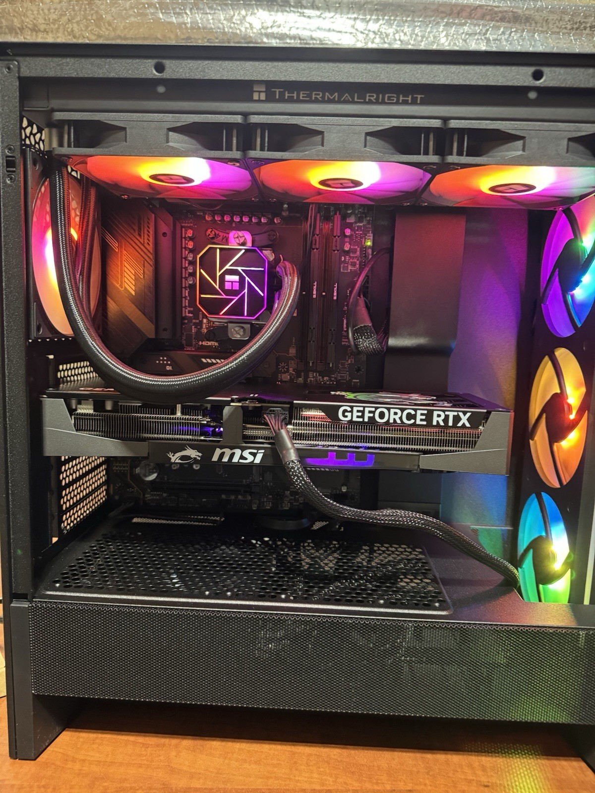 Gold Gaming PC - AMD Ryzen 9800X3D, RTX 5080, 64GB RAM, 2TB SSD, 1000W