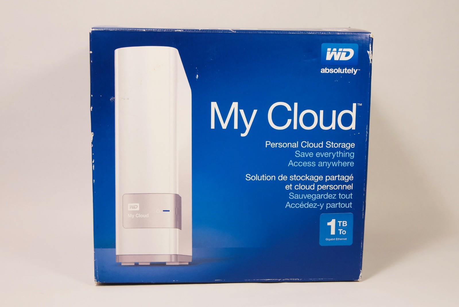 Western Digital WD My Cloud 1TB Gigabit Ethernet Network Storage Open Box