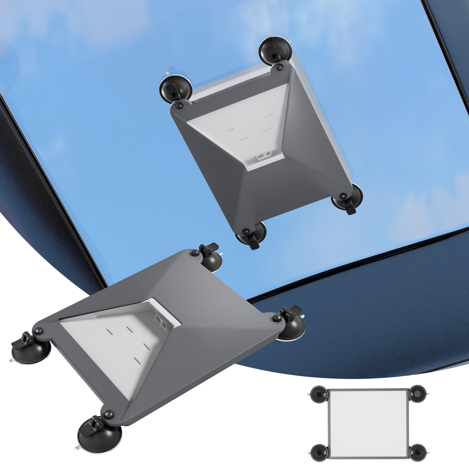 Starlink Mini Suction Cup Mount, 2 in 1 Cover & Mount 2 1 Grey 