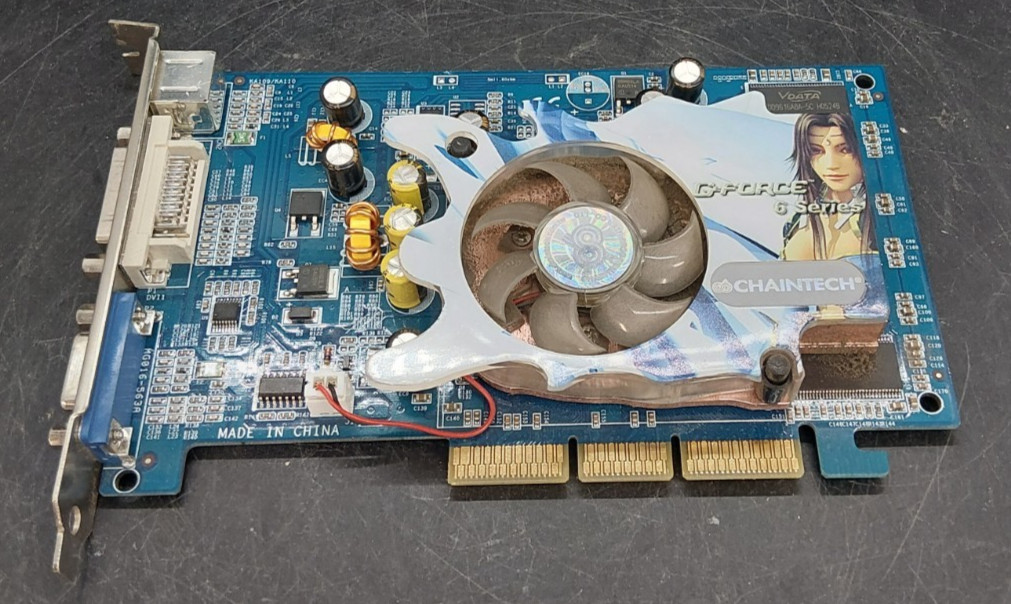 Chaintech G-Force 6 Series Graphics Card 6200A D512M