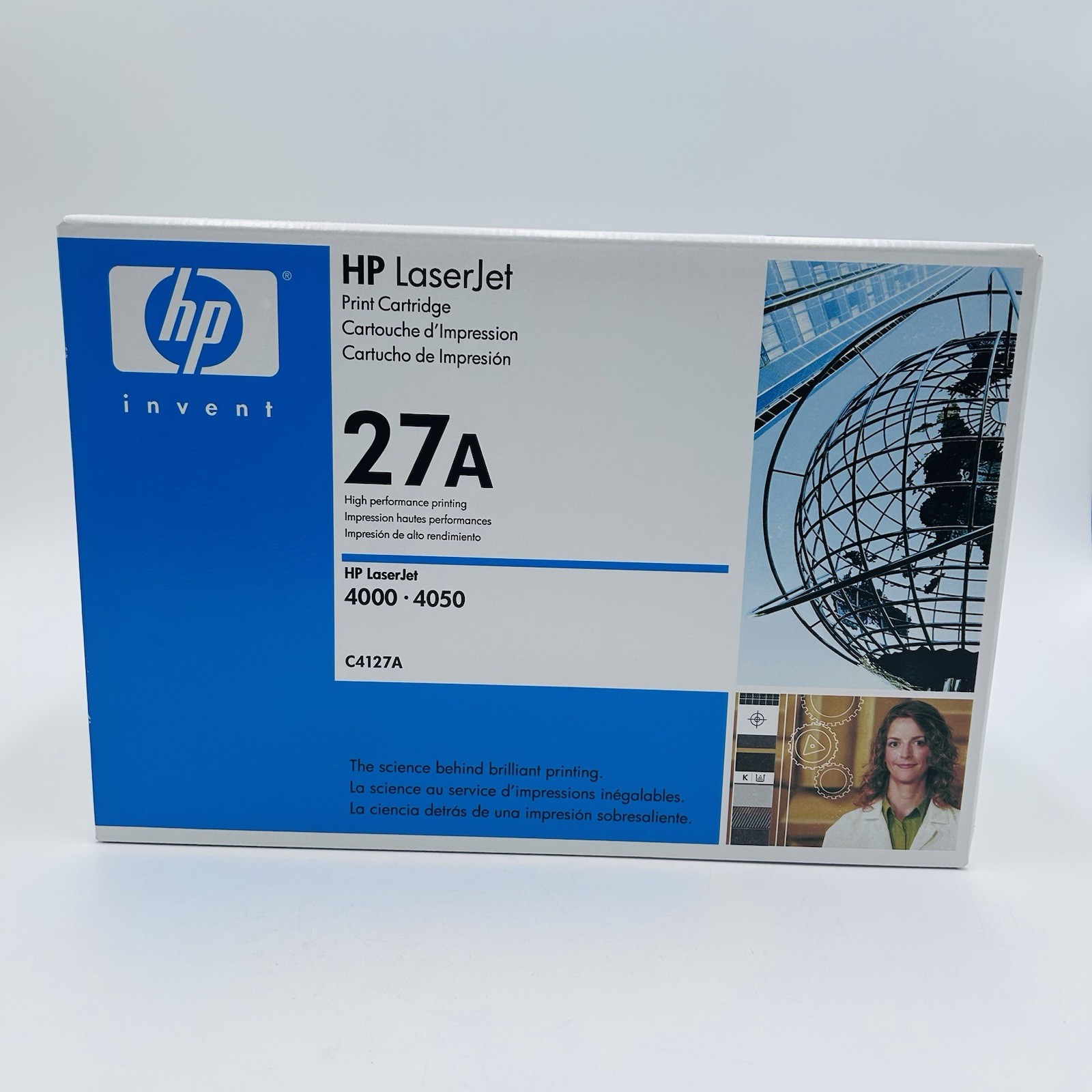 HP 27A Genuine Black Toner Cartridge C4127A for HP LaserJet 4000 4050 Brand New