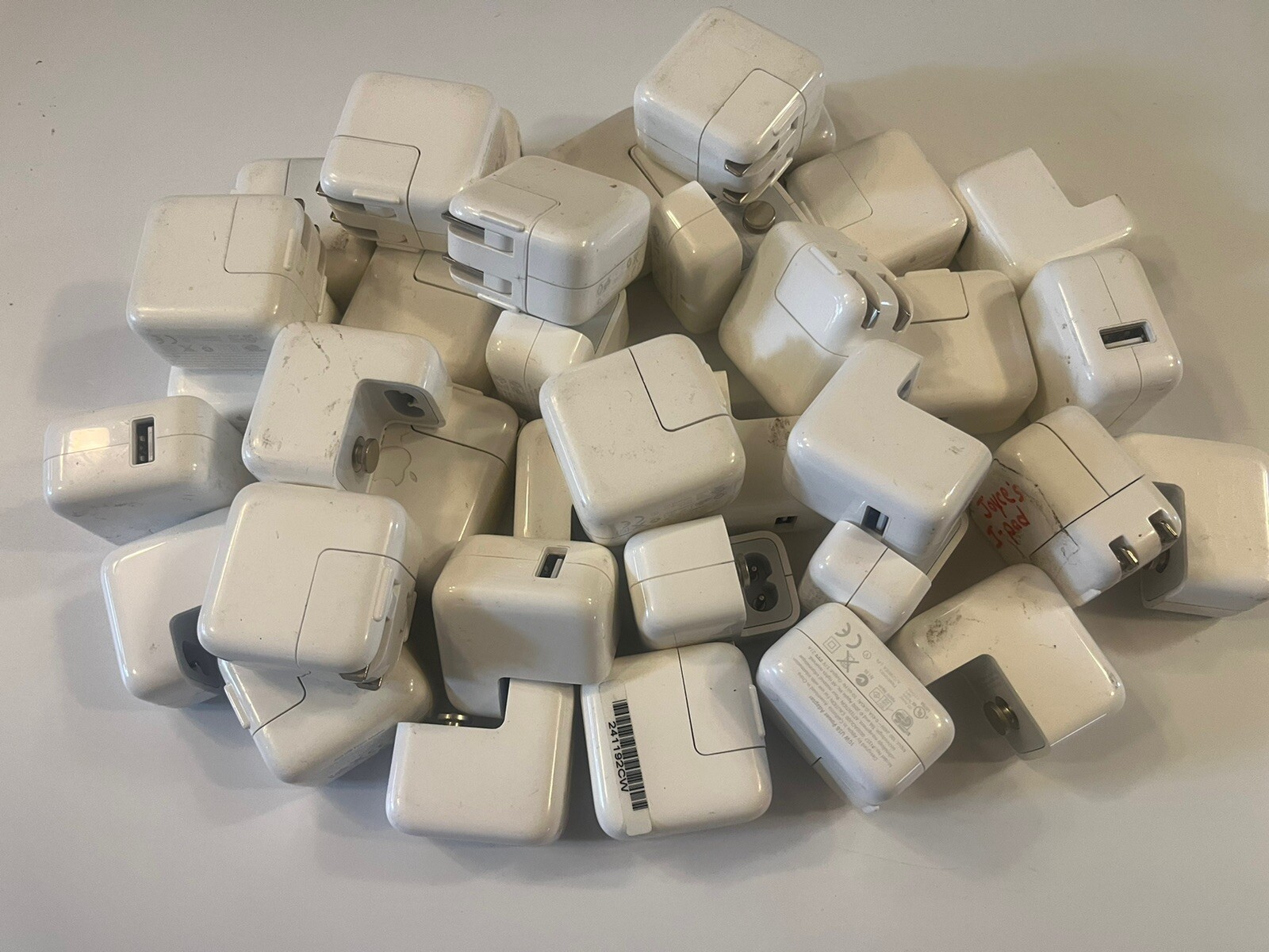 Apple Original 10W USB Wall Adapter  Charger - White (36PC LOT) A1357 🔥
