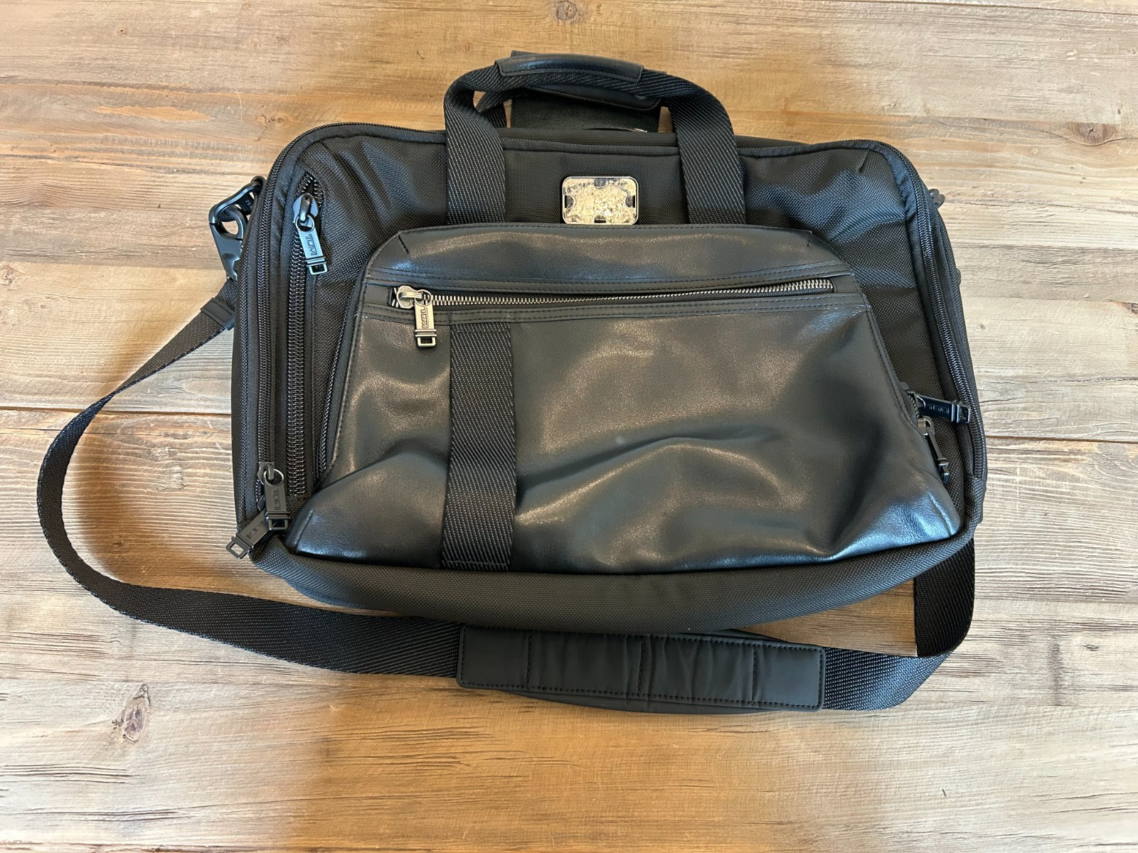 Tumi Alpha Bravo 3-Way Mountain Laptop Briefcase Backpack Ballistic Nylon