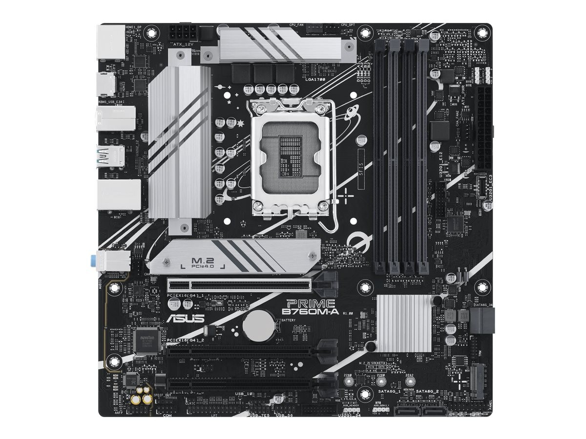ASUS PRIME B760M-A-CSM Micro ATX LGA1700 Socket 90MB1EK0-M1EAYC Motherboard