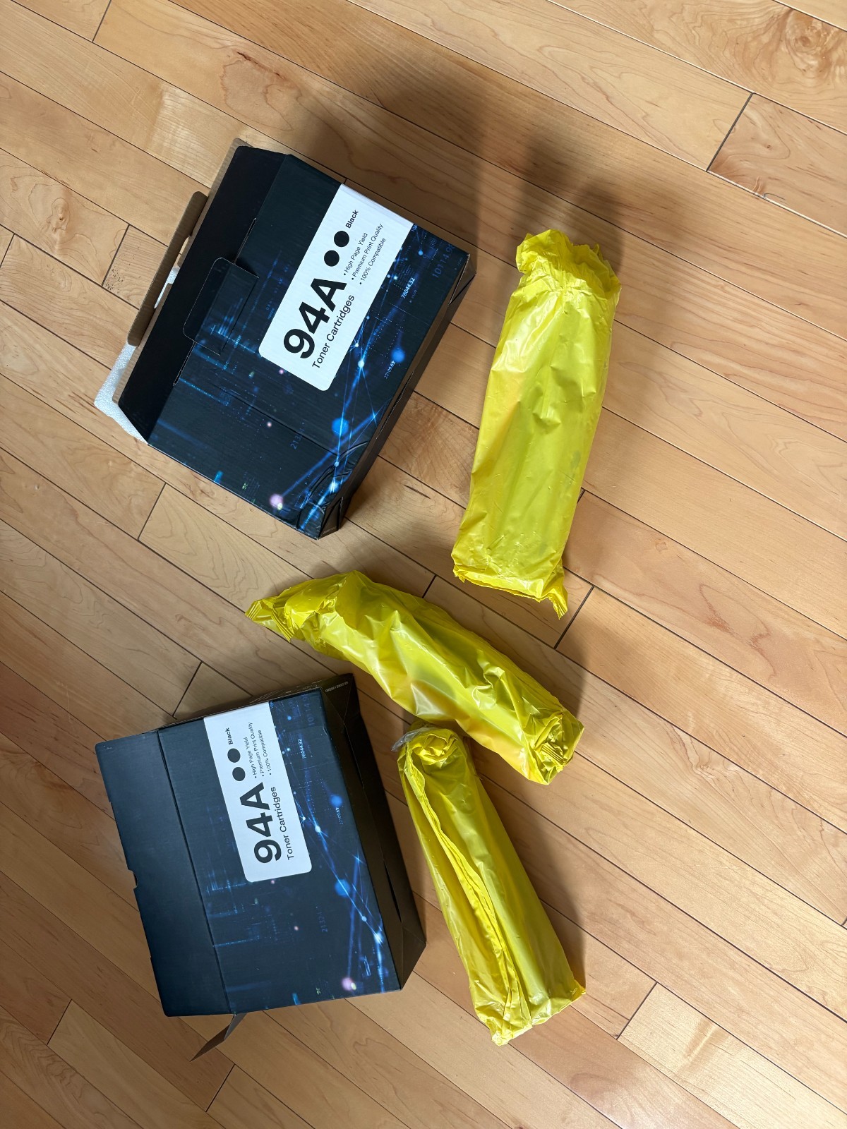 Genuine HP 94A (CF294A) Black Toner Cartridges – Lot of 3