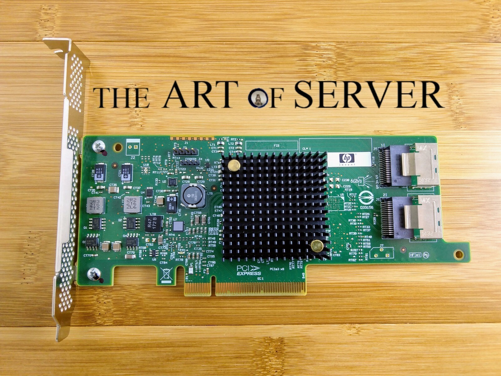 HP H220 (=LSI 9207-8i) 6Gbps SAS PCIe 3.0 HBA P20 IT Mode ZFS FreeNAS unRAID