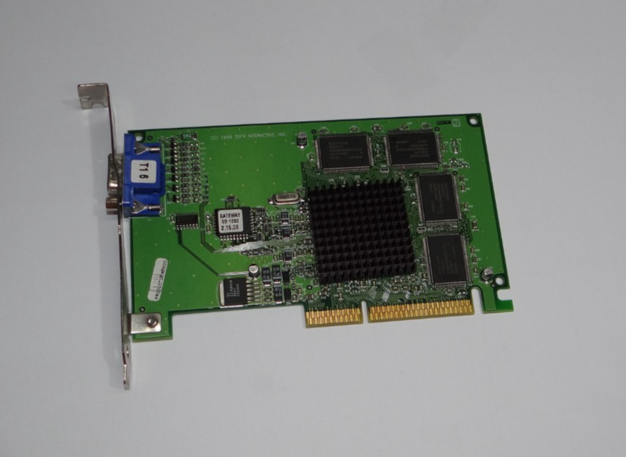 Vintage 3DFX 210-0380-001 Voodoo3 VGA Video Graphics Card - UNTESTED