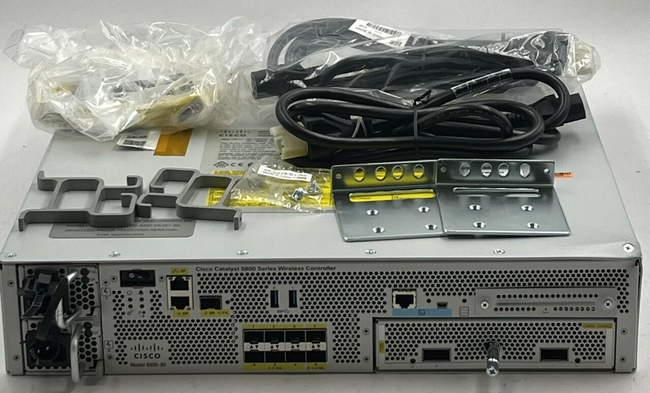 CISCO CATALYST C9800-80-K9 WIRELESS CONTROLLER W/C9800-2X40GE DUAL PSU'S