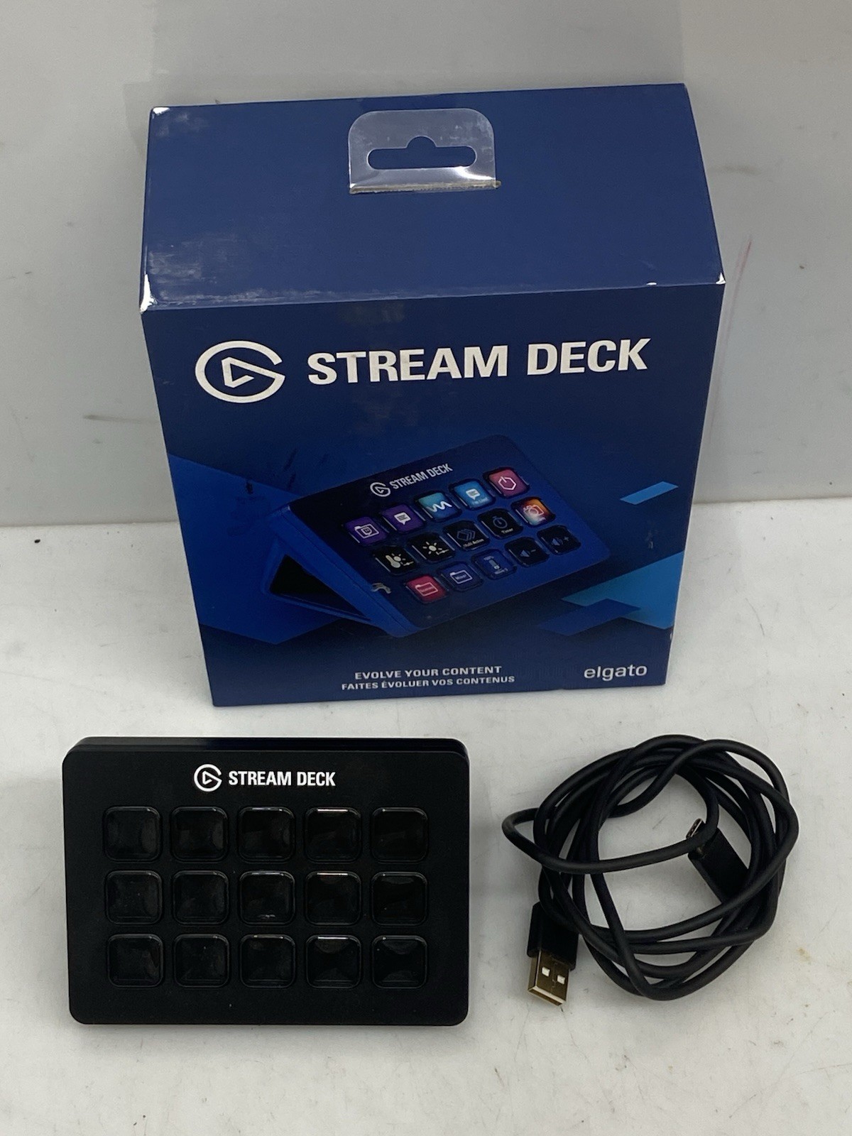 Elgato Stream MK.2 Deck 15-Key Keypad USB-C Black 20GBA9901