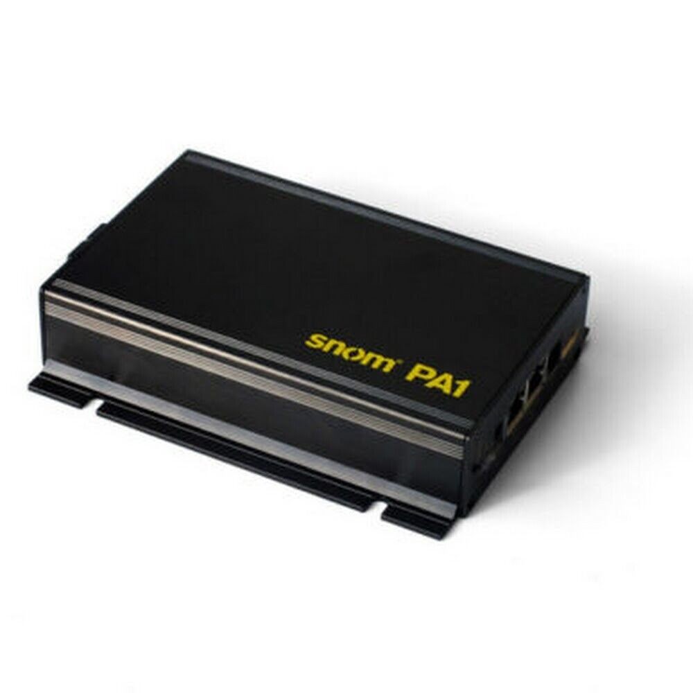 Snom SNO-PA1PLUS Paging Adapter IP VOIP POE Amplifier Announcements 8ohm 2226