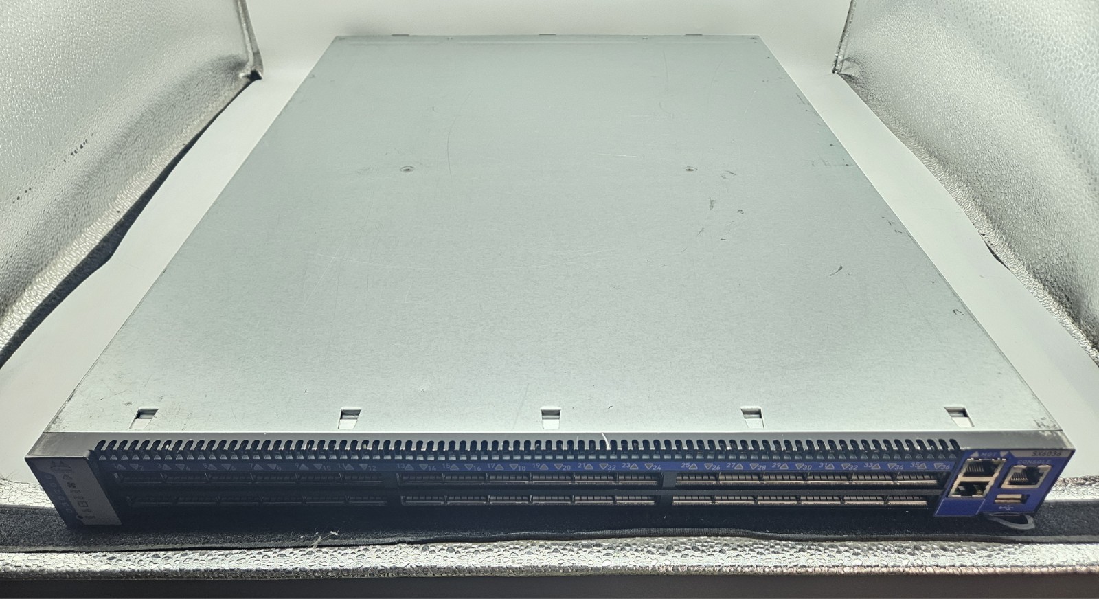 Mellanox SX6036 36-Port 40GB QSFP Network Switch w/ 2x PSU MSX6036T-1SFS