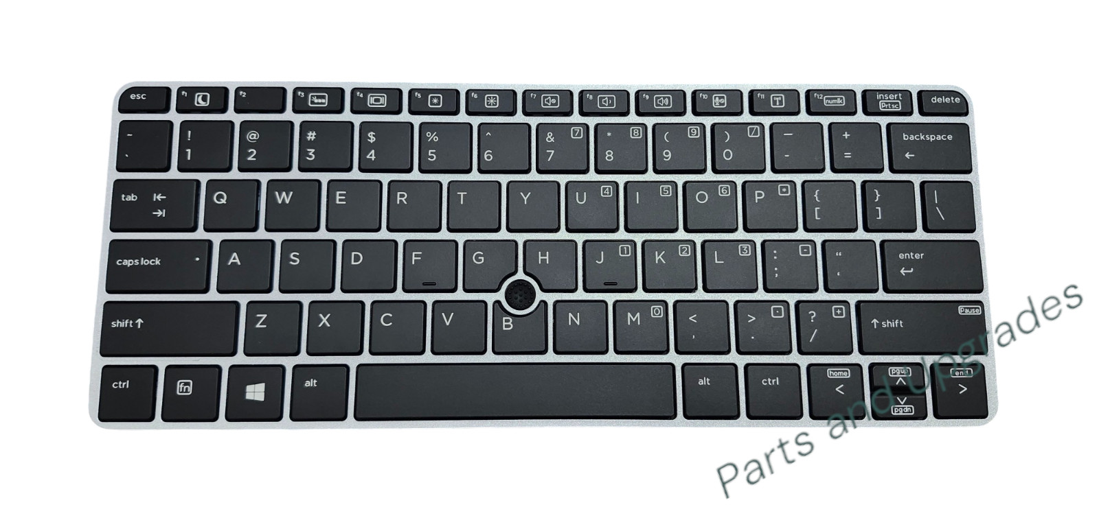 NEW HP Elitebook 820 G3 G4 i3 i5 i7 US Laptop Backlit Silver Keyboard &Pointer