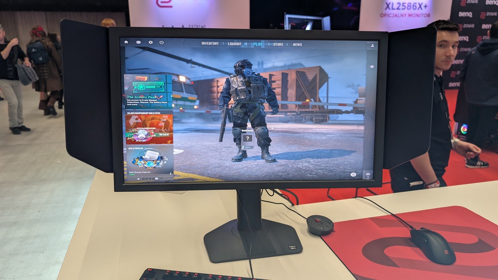 BENQ ZOWIE XL2586X+ 24" 600 Hz TN Panel DyAc 2 eSports Monitor Mint condition✨