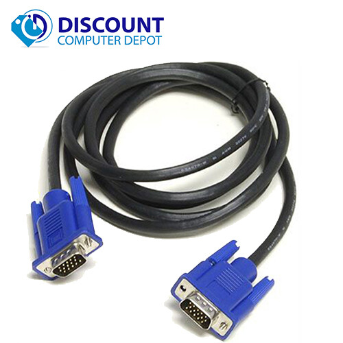 VGA SVGA 5FT Monitor LCD Projector Computer Extension Cable Full HD 1080P 1080i