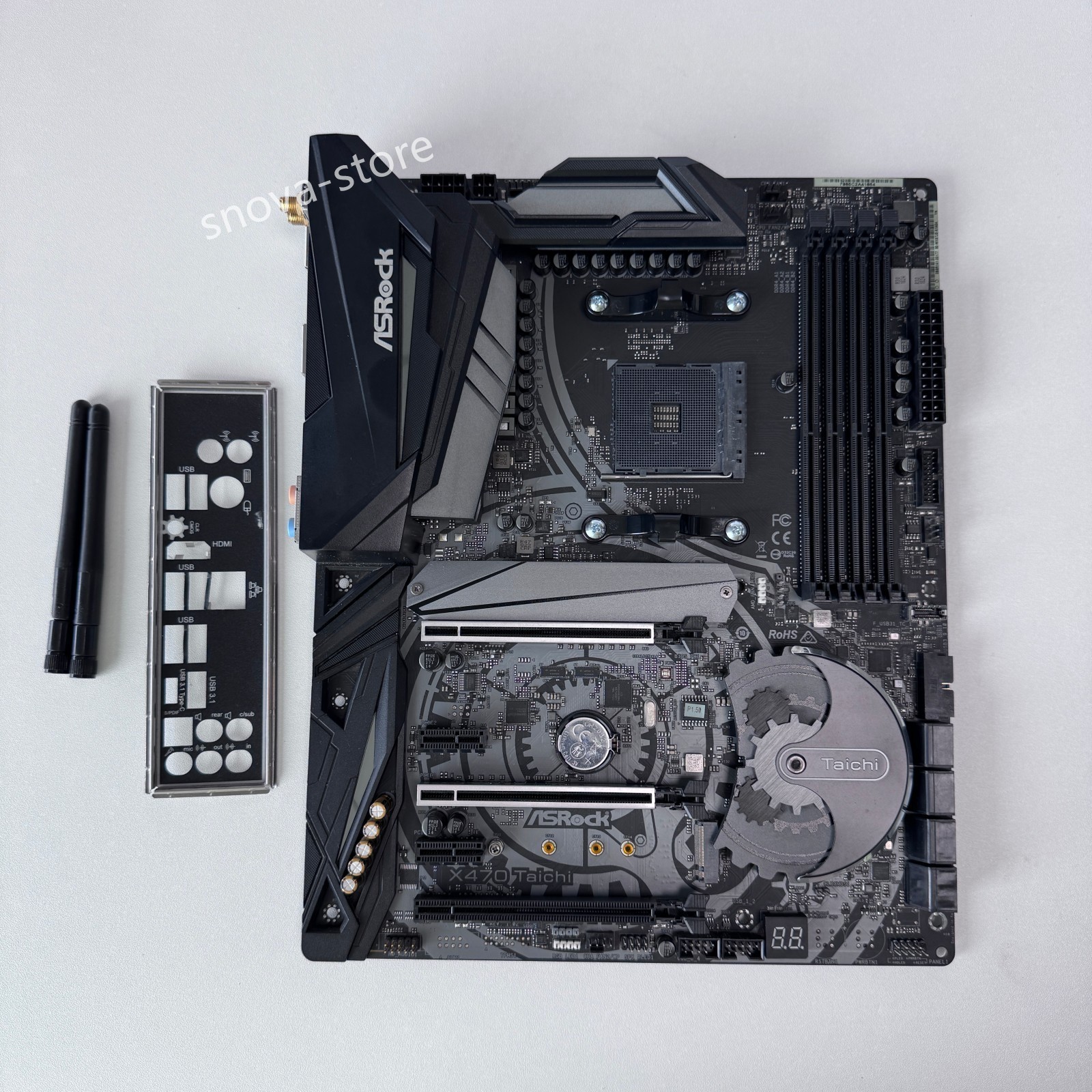 ASRock X470 Taichi AM4 AMD Ryzen Series CPU Ready ATX AMD Motherboard