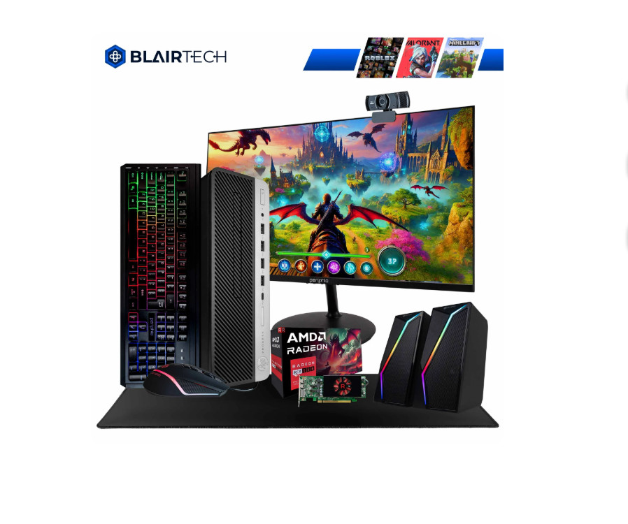 NEW Restored Blair Tech 600G4 PC Gaming Computer Bundle