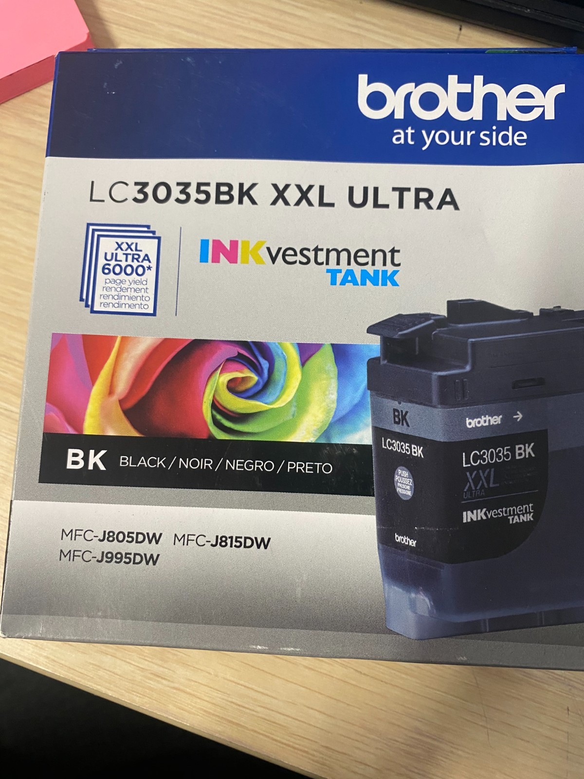 Brother LC3035BK XXL Black Ultra High-Yield INKvestment Ink Tank