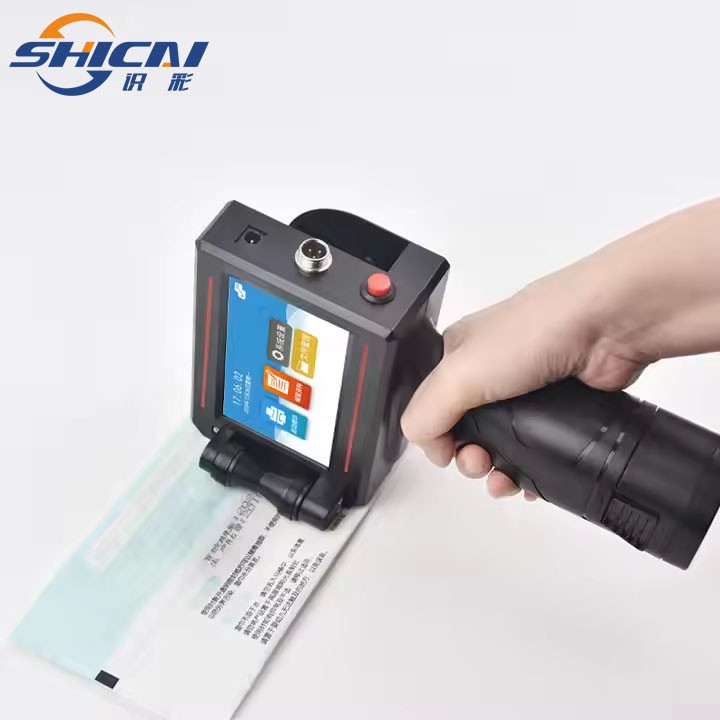 Chipless handheld inkjet printer 12.7mm printing date barcode QR code in the box