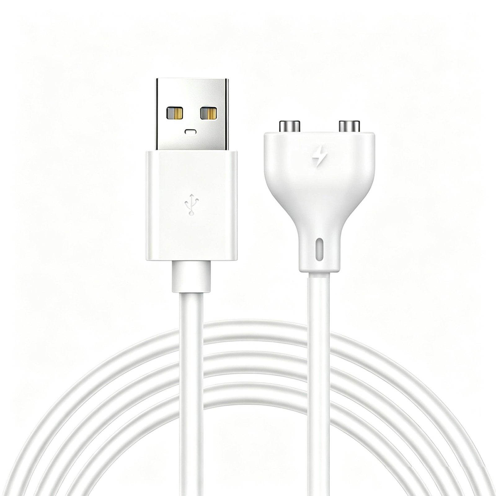6mm Magnetic USB Charger Cable Replacement Charging Cord for 6mm, White