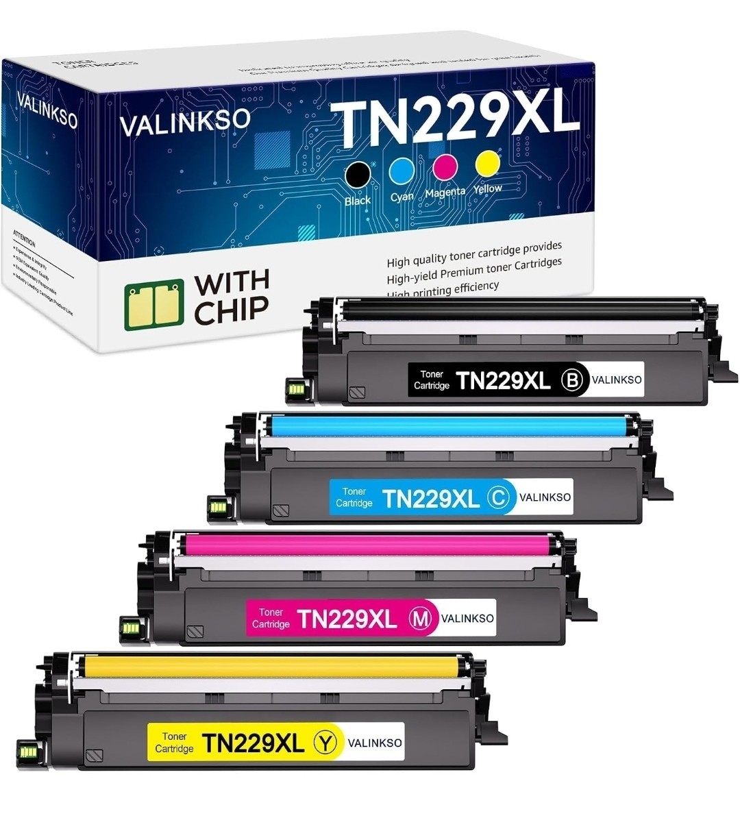 TN229XL Toner Cartridge Replacement for Brother TN229 TN229XL Toner