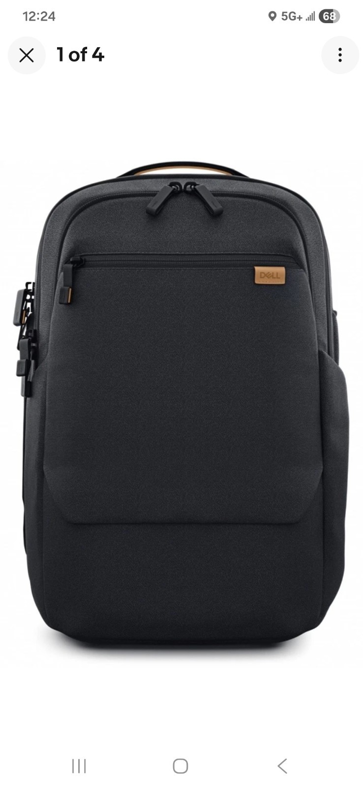 Dell CP7625 14-16" Laptop Backpack Pro Premium EcoLoop Black New W/Tags