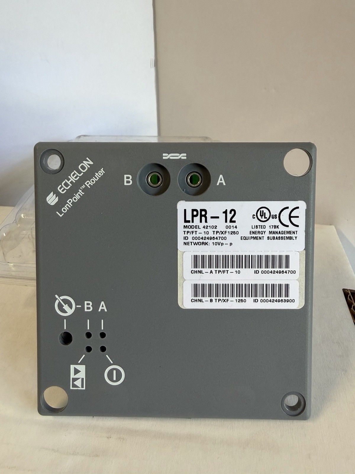 Echelon 42102 LPR-12 LonPoint Router NEW IN OPEN BOX