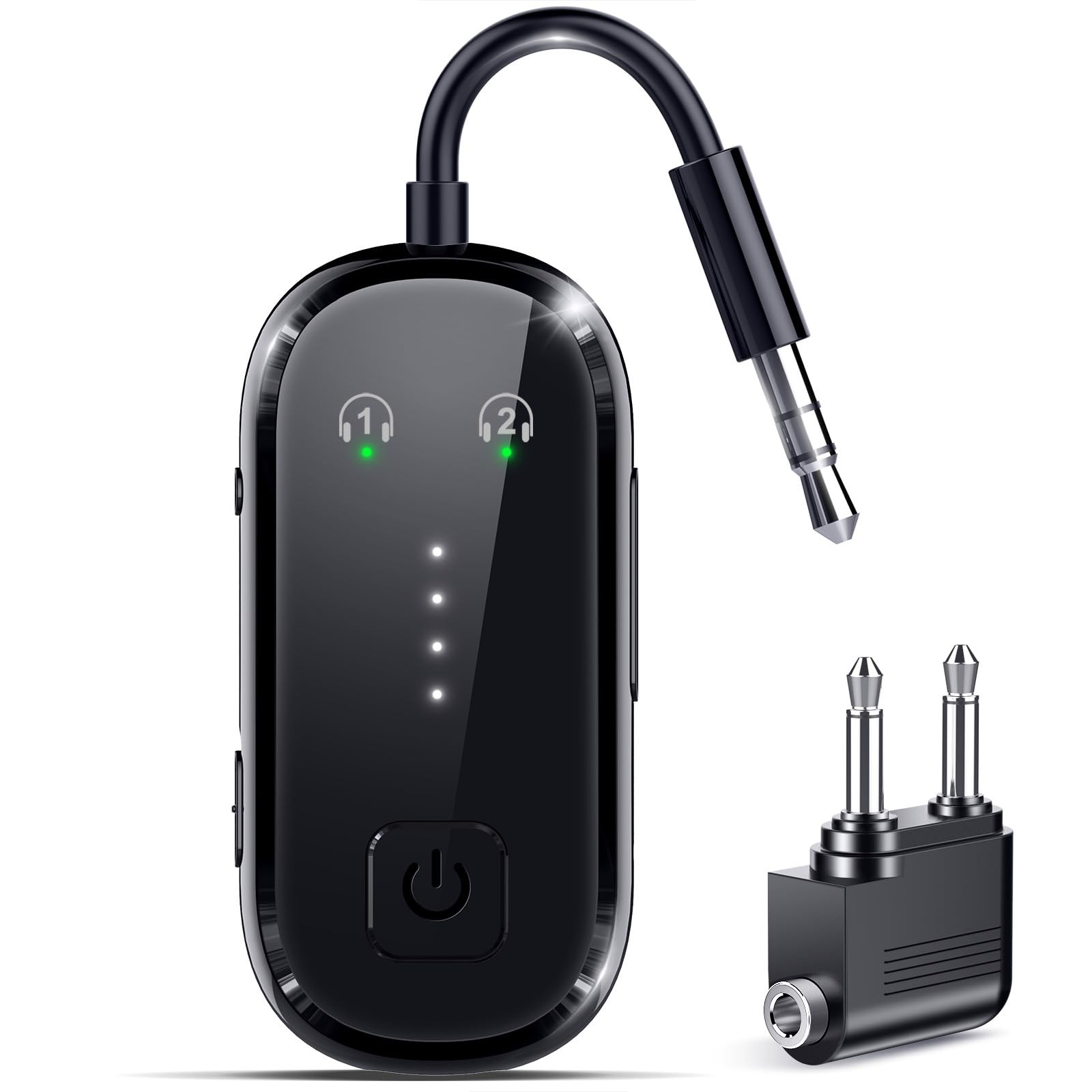 2026 Upgrade Pro Bluetooth 6.0 Transmitter Receiver – 2-in-1 Adapter
