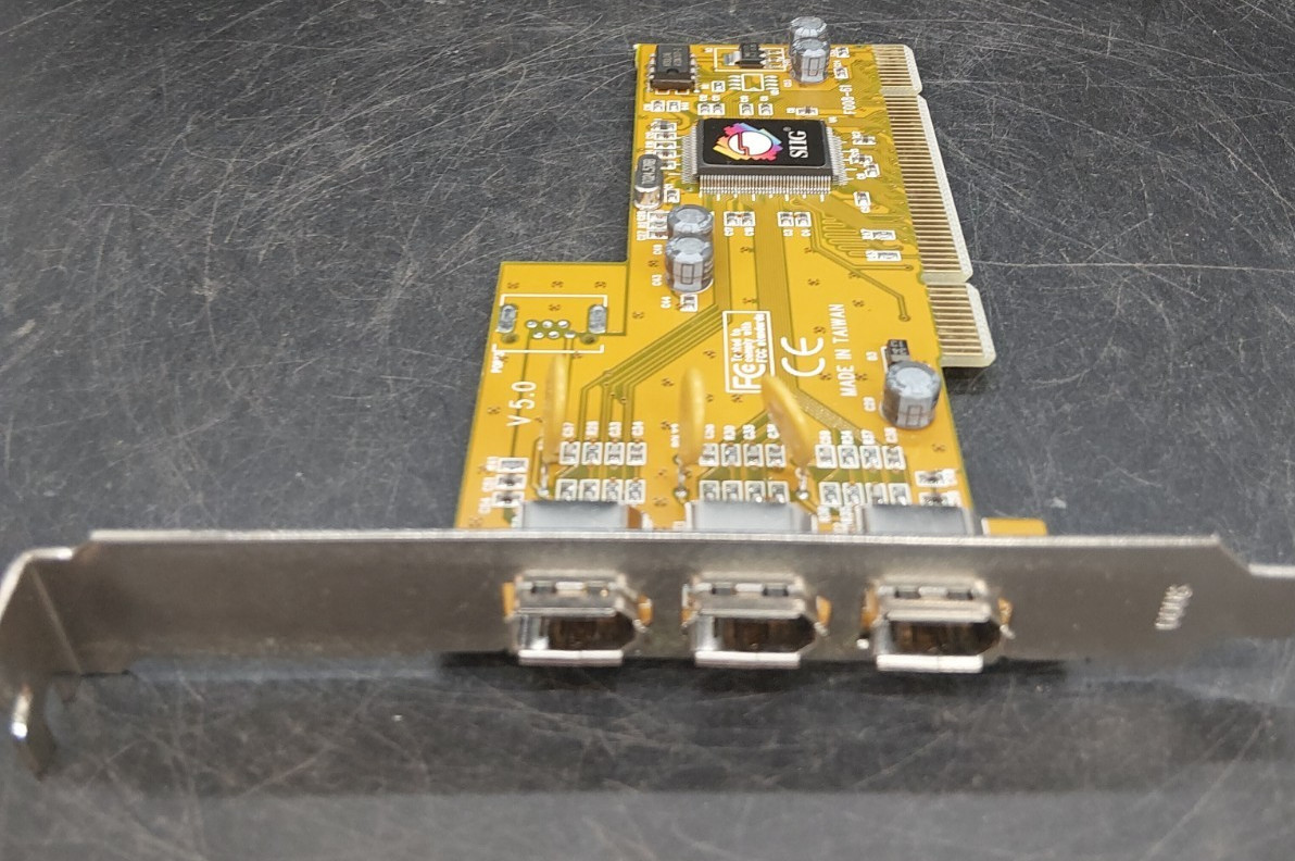 SIIG 3-Port FireWire PCI Adapter Card 