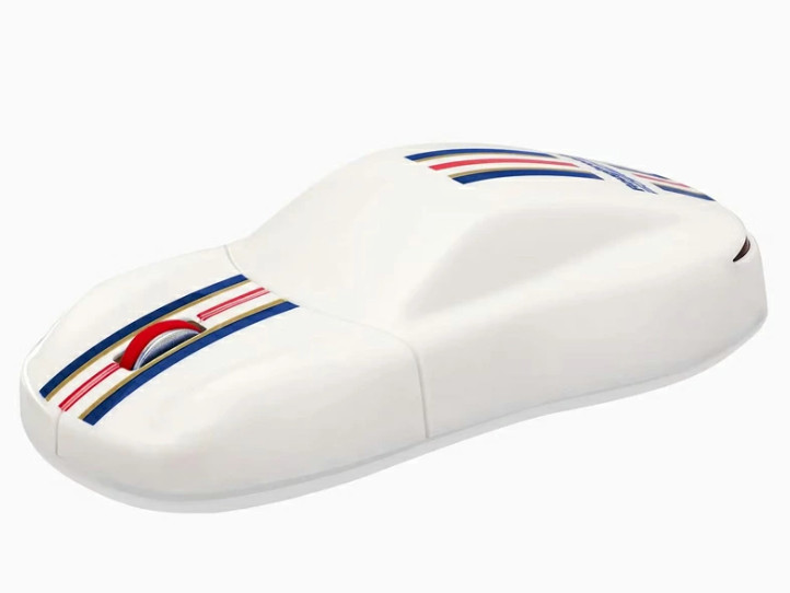 Porsche Genuine Roughroads Bluetooth Wireless Mouse White New