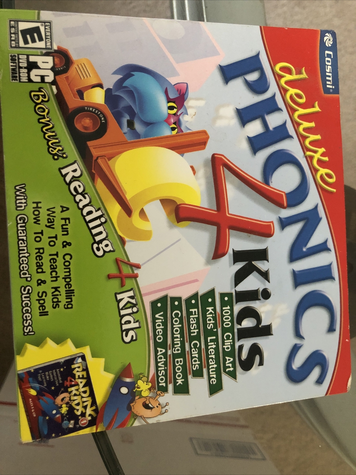 Cosmi's Deluxe Phonics 4 Kids P.c. & DVD ROM