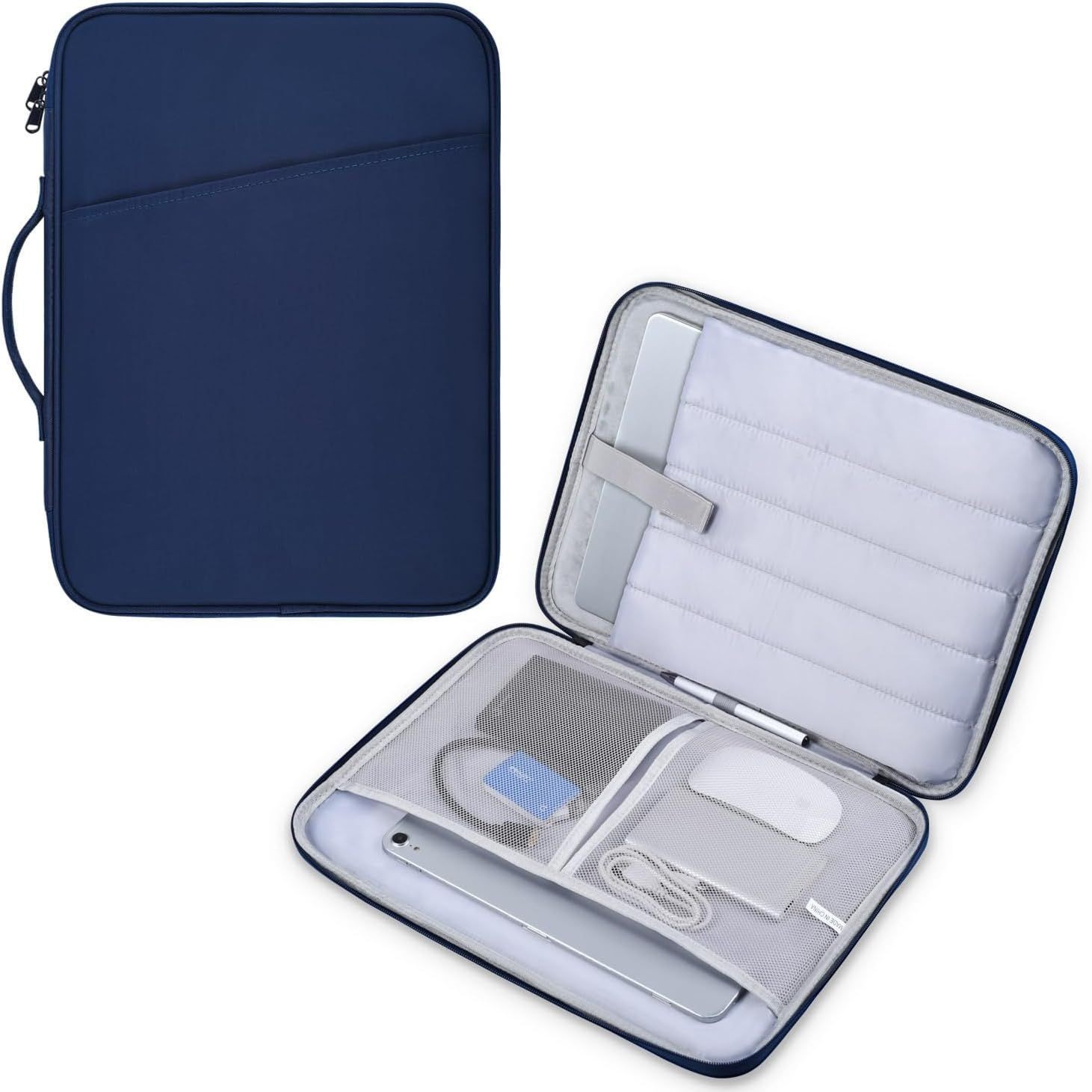Blue Shockproof Sleeve Case for 2026 Apple MacBook Neo 13 Inch Laptop - CASEDAO