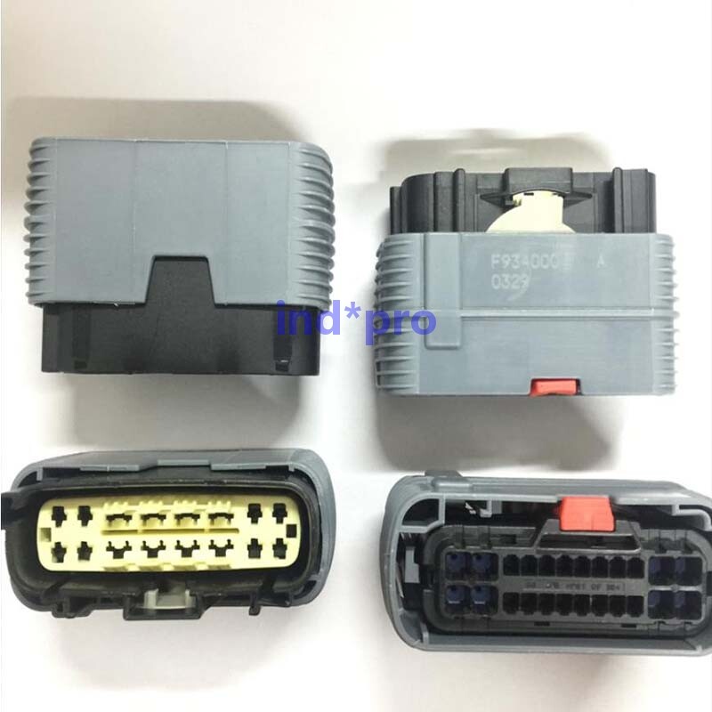 F934000 automotive connectors 24-pin sealed waterproof 10pcs lot
