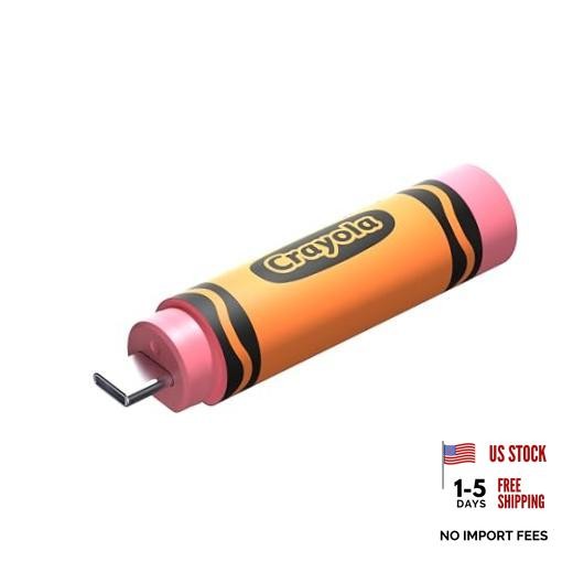 Crayola USB-C Flash Drive - Up to 300MB/s Read speeds, USB 128GB Mango Tango