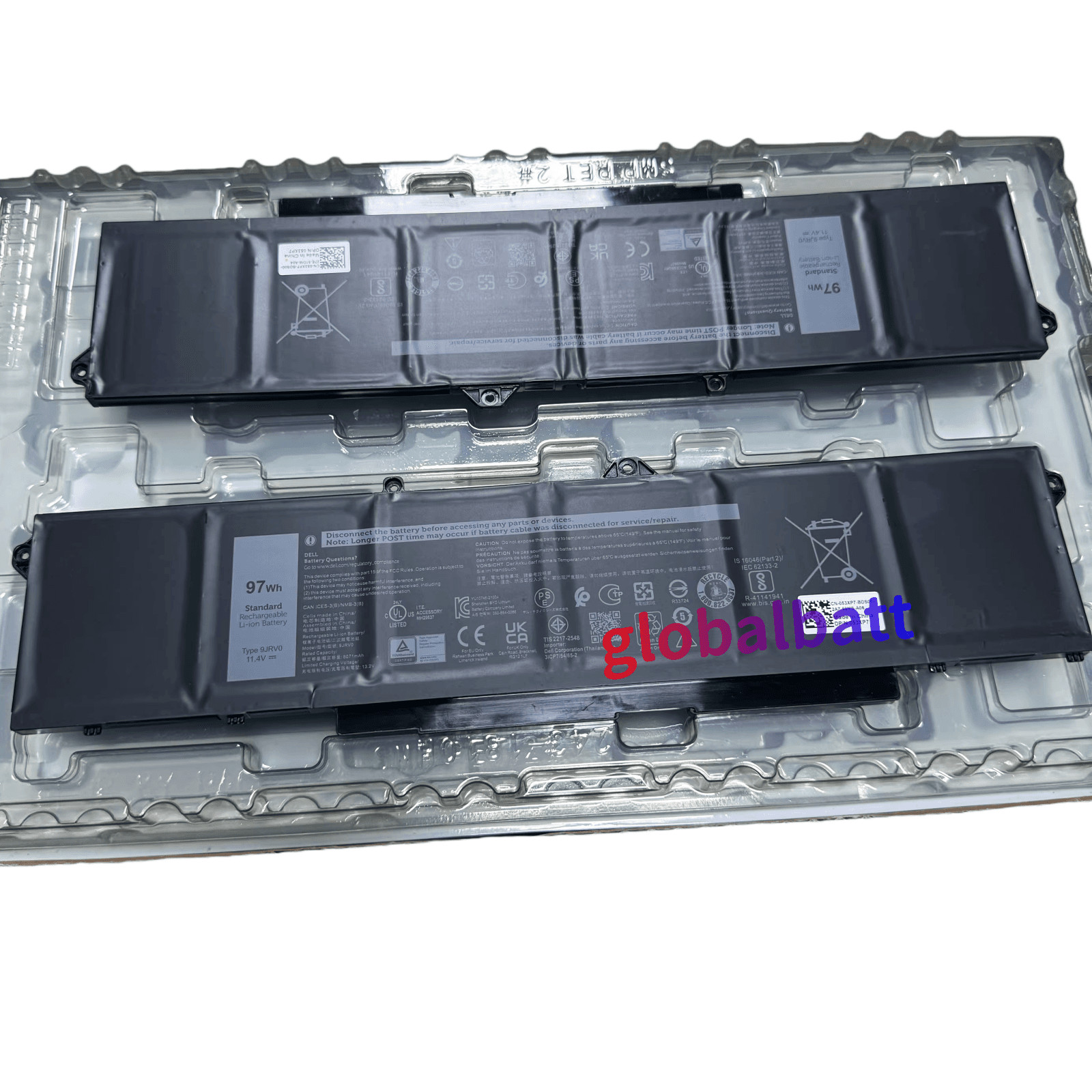 Geniune 9JRV0 Battery for Dell Latitude 15 5521 Precision 3561 Alienware m17 R5