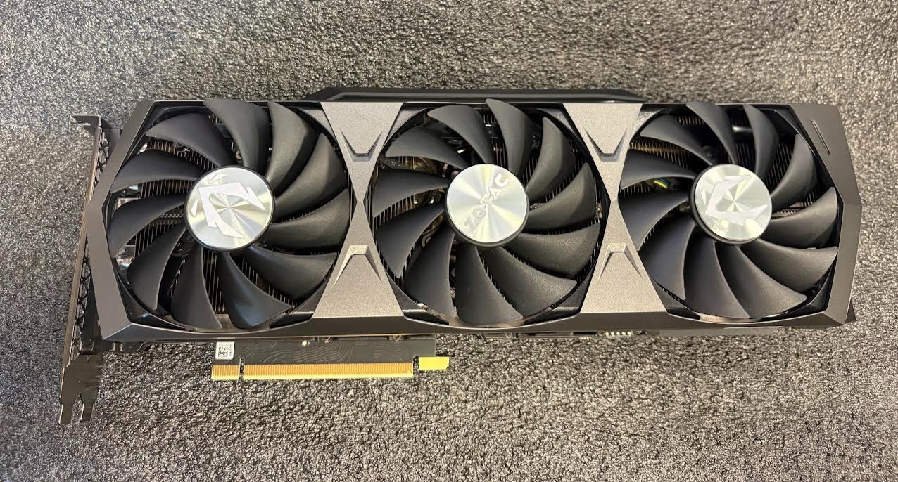 ZOTAC GAMING GEFORCE RTX 3080 TI TRINITY OC 12GB 6DDR6X Graphic Card - USED