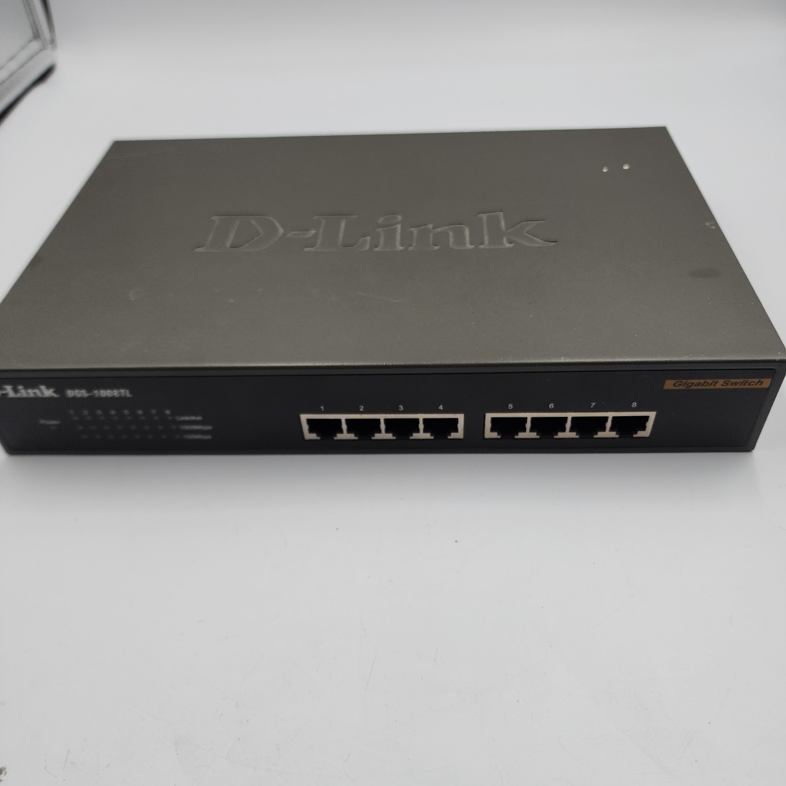 D-Link DGS-1008TL Gigabit Switch P/N:BDGS1008TLA2 H/W Ver:A2 Power Tested 