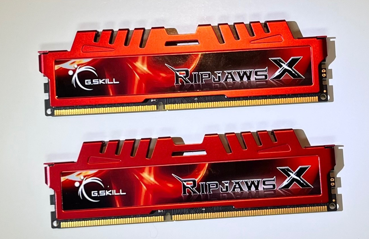 G.SKILL Ripjaws X 16GB (2x8GB) DDR3-1866 Desktop RAM
