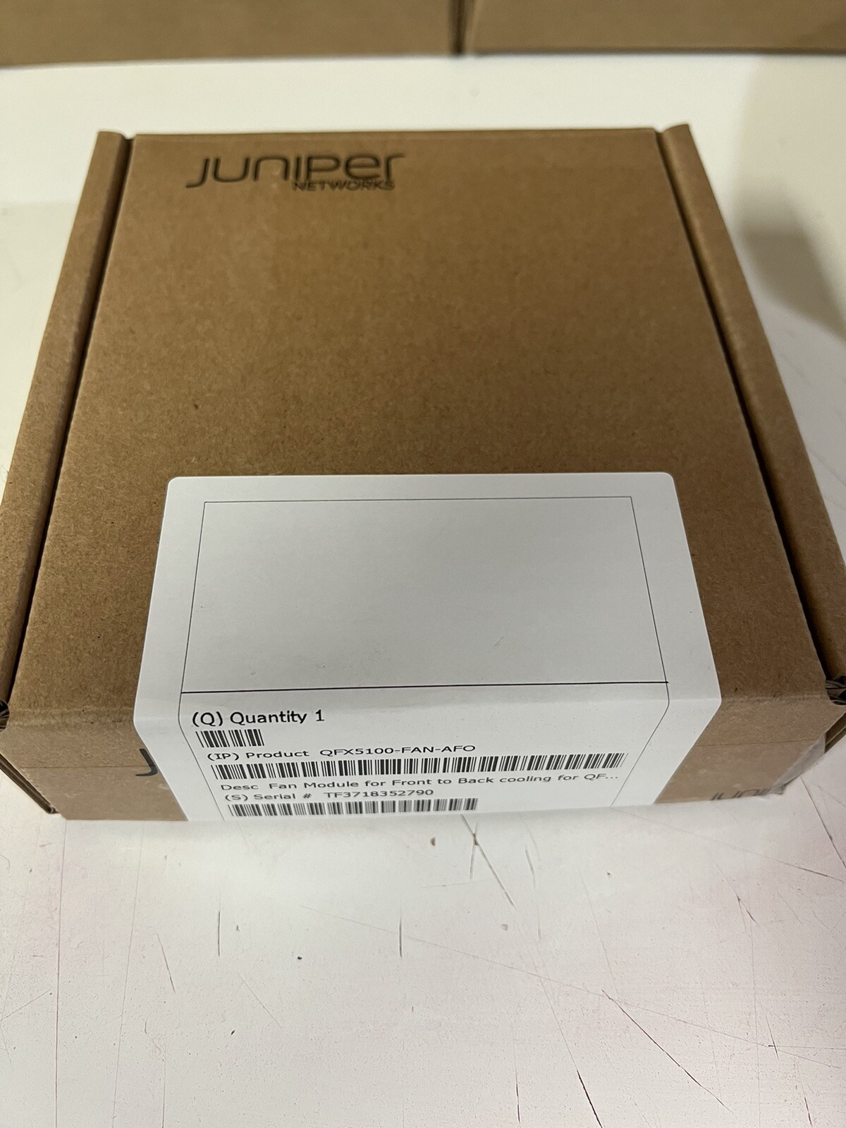 Juniper Networks - QFX5100-FAN-AFO - Juniper QFX5100FANAFO Cooling Module