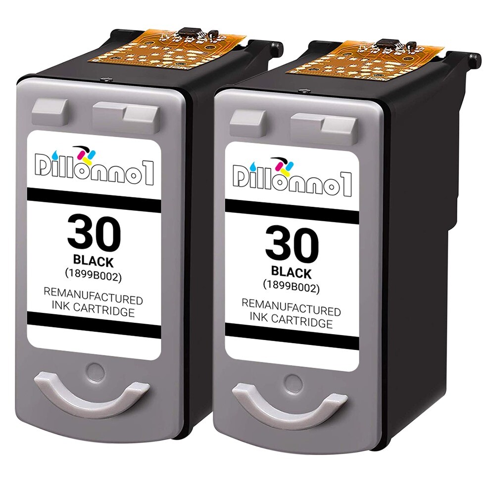 2PK for Canon PG-30 Cartridge for Pixma iP1800 iP2600 MP140 MP190