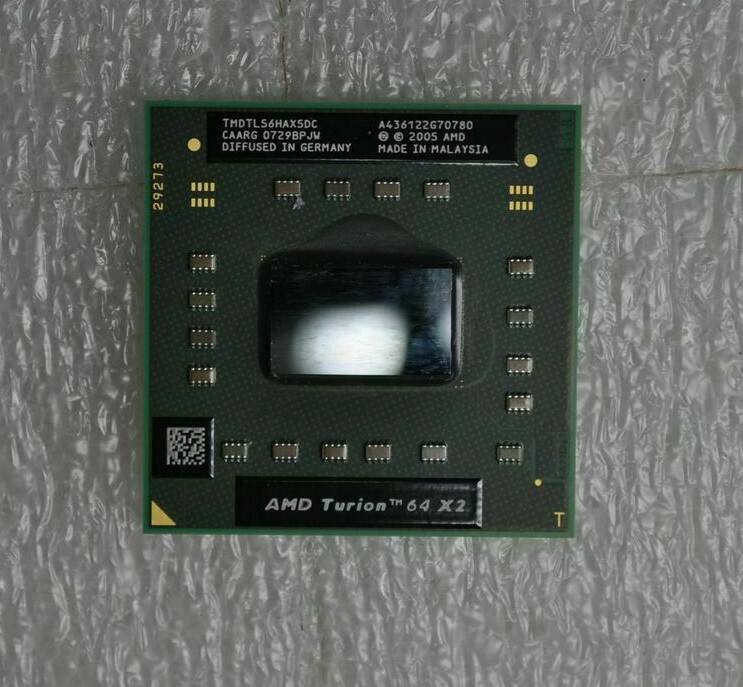 AMD Turion  TL-56 Dual Core 1.80GHz 1MB L2 Cache Socket S1 TMDTL56HAX5DC