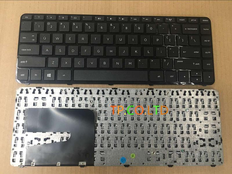 NEW FOR HP Pavilion 14-E 14-E000 14-E000 14-F Keyboard US Black WITH Frame