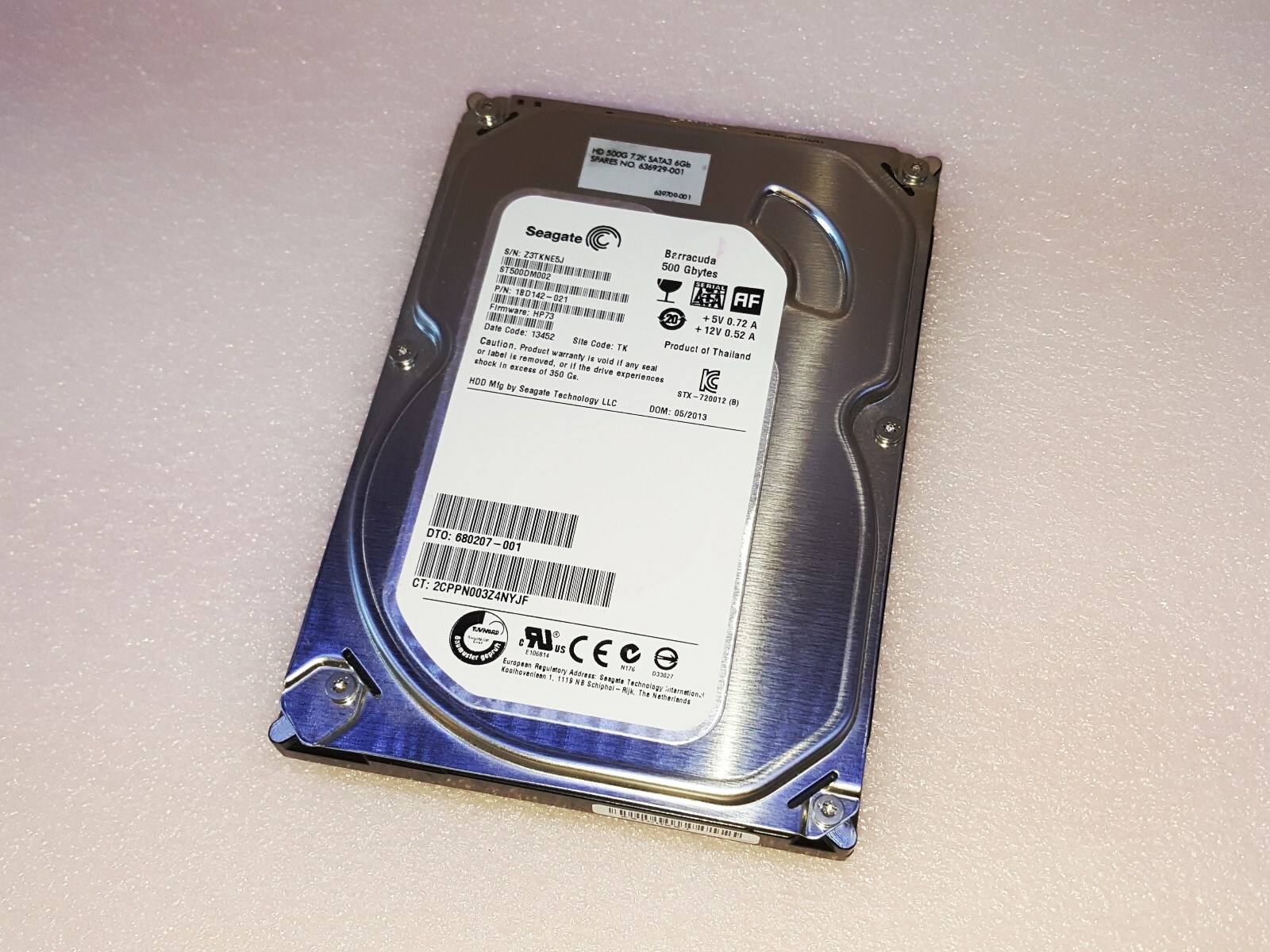 HP Pavilion p6112p - 500GB Loaded Hard Drive Windows 7 Professional 64-Bit 