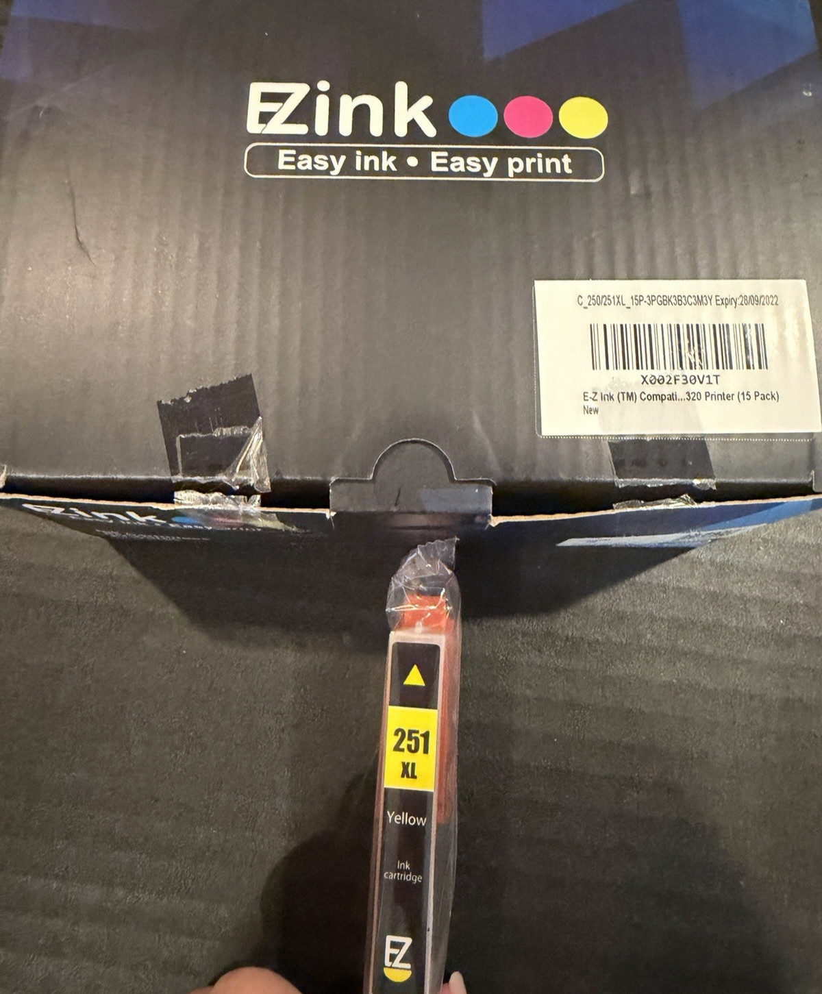 BRAND NEW EZInk Canon Compatible 251 Magenta Ink Cartridge - Sealed
