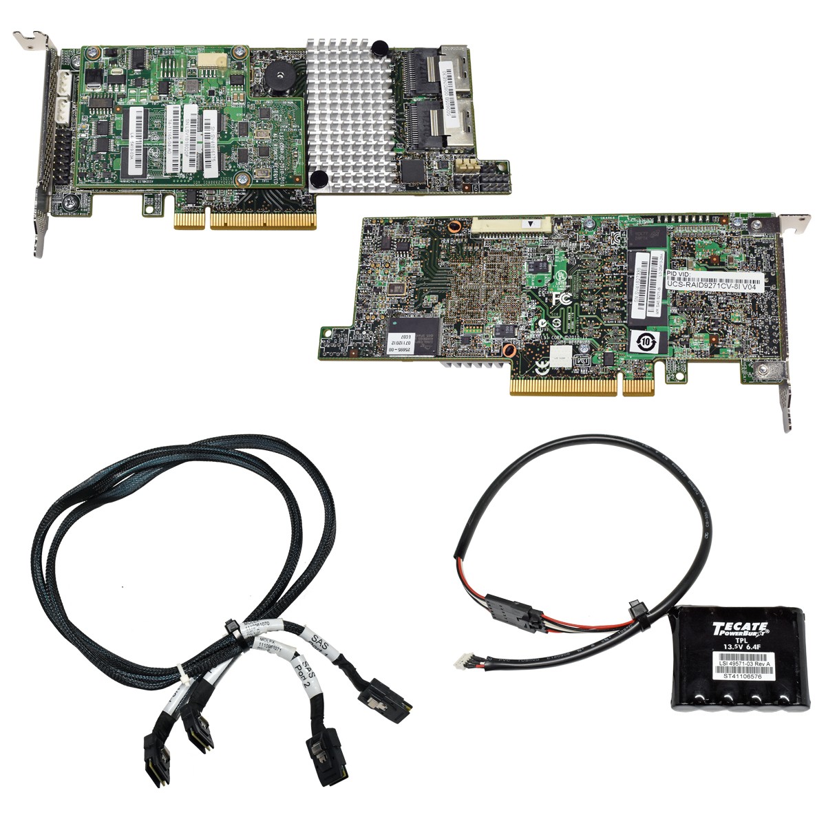 Cisco UCS-RAID9271CV-8I V04 L3-25413-28A SAS 9271-8I LP