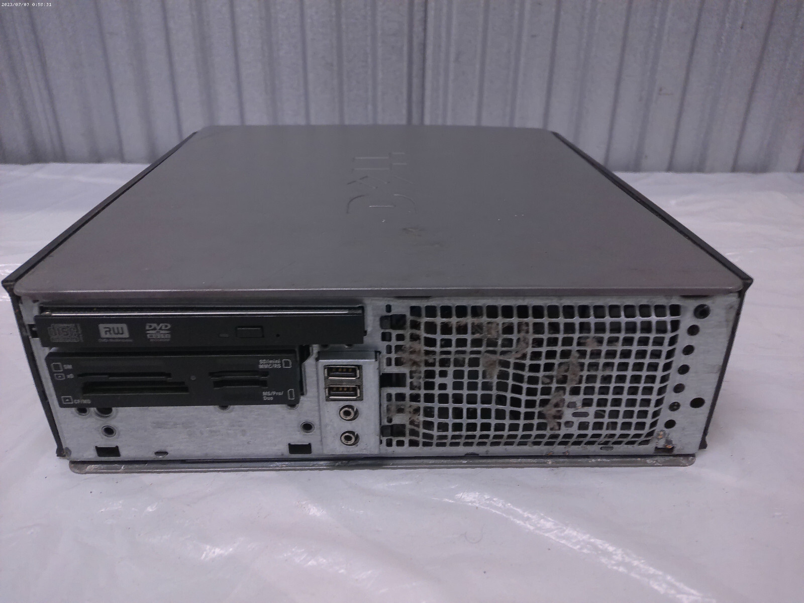 Dell 380 DCCY1F SFF Desktop Core2 Duo E7500 2.93GHz  -No Hard Drive or Memory