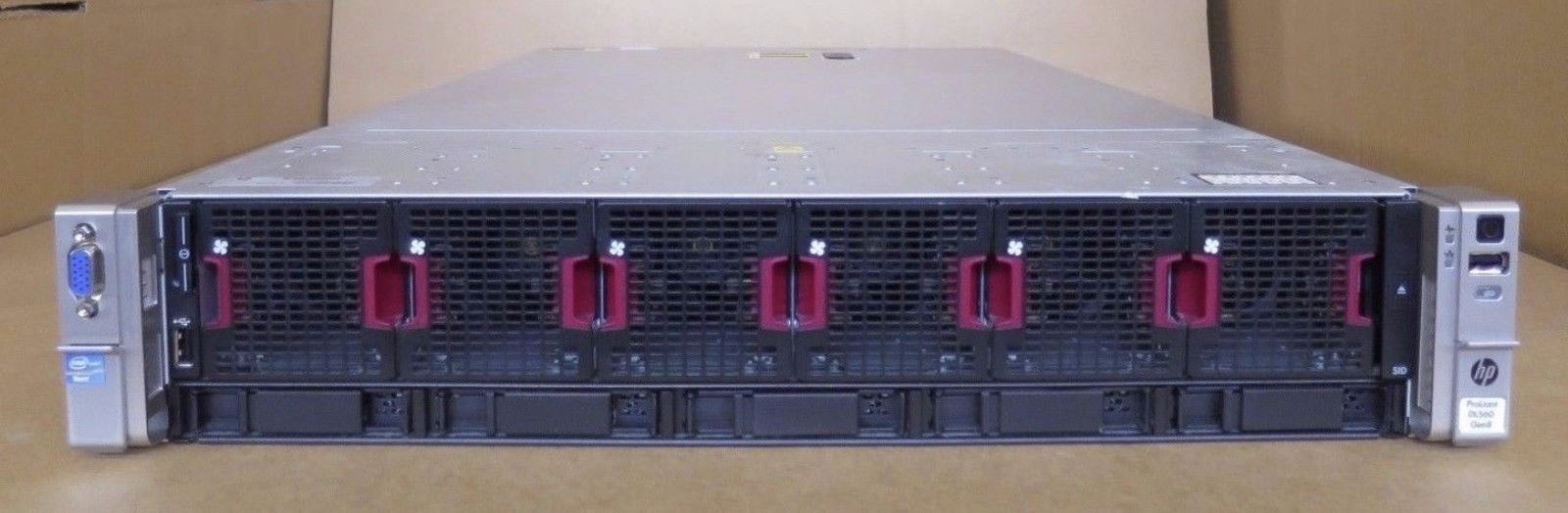 HP ProLiant DL560 GEN8 4 x Eight 8 Core E5-4650L 2.6GHz 192GB 5x 300GB 2U Server