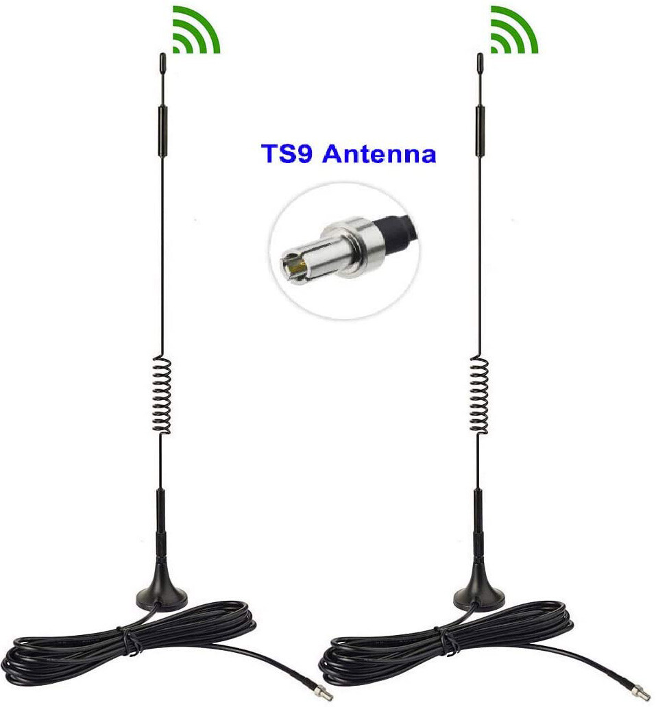 Netgear Nighthawk M1 MR1100 4G LTE WIFI Hotspot Magnetic Base TS9 Antenna 2pcs